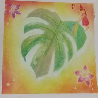 追記あり誰でも簡単に絵が描ける指で描いて心地よい🎶パステルアート教室の画像
