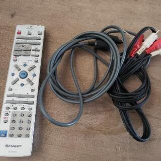【030908】♦1ビットデジタルシアターシステム♦シャープ(SHARP)♦SD-SP100-H♦06年式♦リモコン、説明書付♦の画像