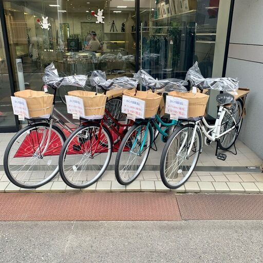 新品　自転車　Meirits　26インチ　4カラー