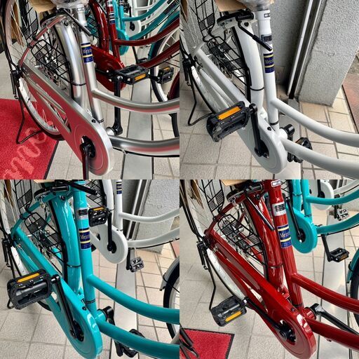 新品　自転車　Meirits　26インチ　4カラー