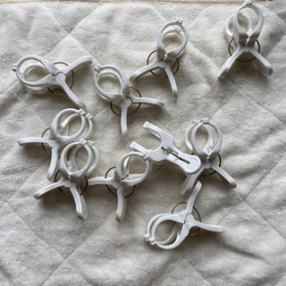 決定！洗濯バサミ10個