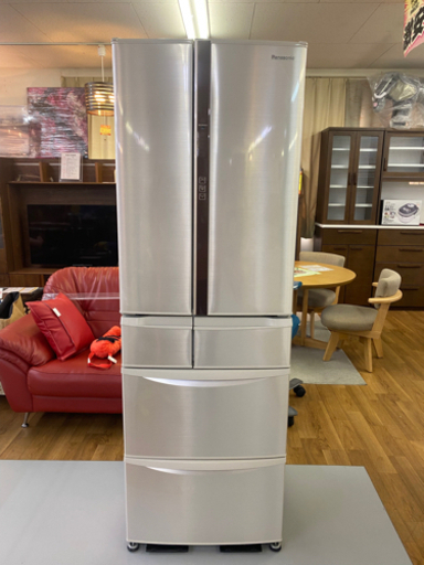I303 Panasonic 6ドア冷蔵庫　2016年式　411L
