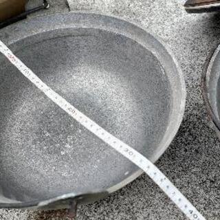 【行き先決まりました】古い鉄鍋の画像