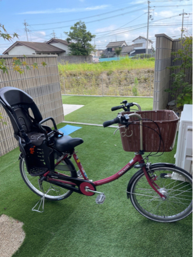 フラッカーズ　26インチ　後ろ子供乗せ自転車