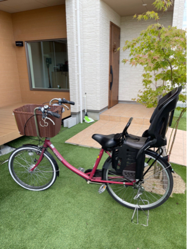 フラッカーズ　26インチ　後ろ子供乗せ自転車