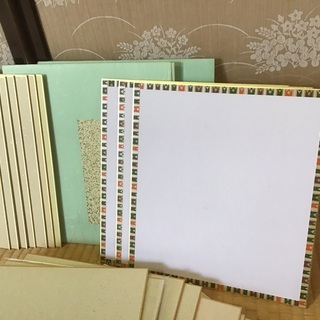 決まりました。色紙、キャンバスボードの画像
