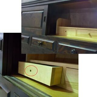 民芸家具 和箪笥 幅106.5cm 高さ182cm セパレート 伝統工芸 北海道 箪笥 タンス たんす 札幌市東区 新道東店の画像