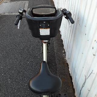 9-9電動アシスト自転車　ヤマハ PAS Kiss mini　子供乗せ　バッテリー　充電器　鍵付き　電動自転車
