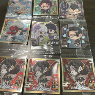 鬼滅の刃 ディフォルメシール ウエハース2 ノーマル･レア バラ売り