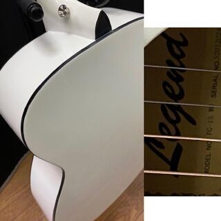 LEGEND/レジェンド byAria　アコースティック　フォークギター FG-15 WH FG15Wの画像