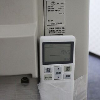 三菱 SRK22RT-W ビーバーエアコン フィルター自動清掃機能付 6畳/100V