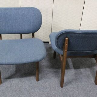 ニトリ リビングダイニング1人用チェア 2脚セット (リラックスワイド