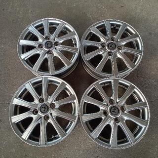 14インチ アルミホイール 4.5J PCD100 ハブ径67mm ET45『スタッドレス用にも』