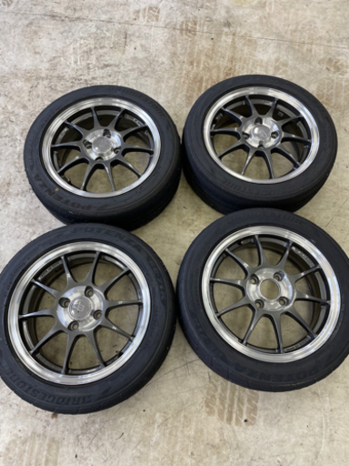 タイヤホイール4本セット　ホイール　エンケイ　iB-consept タイヤジャンク