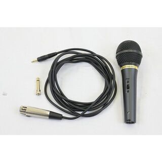 【ジャンク品】ダイナミックボーカルマイクロホン　audio-tecnica　AT-VD3　マイク　無線　会議　講演会　ブラック　中古　217Jの画像