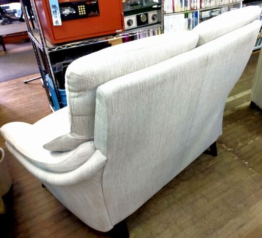 ニトリ ラブソファ コウテイ3 アイボリー 2人掛け 2P ハイバック SOFA 白