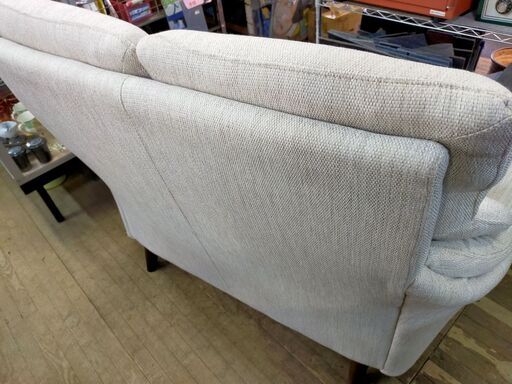 ニトリ ラブソファ コウテイ3 アイボリー 2人掛け 2P ハイバック SOFA 白