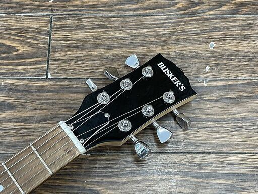 Busker 札幌 BUSKER'S / バスカーズ 入門用 エレキギター レスポール BLF200 BK ブラック ダメージ有り 音出し確認済み 