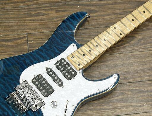 札幌 SCHECTER/シェクター SD-2-24-AS シースルー ブルー フロイドローズ タップコイル エレキギター 楽器 日本製 純正ギグバッグ付