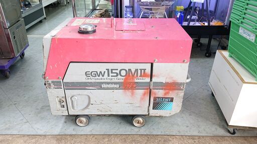 新ダイワ EGW150M2 エンジン溶接機 発電機 ウェルダー