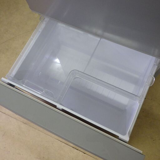 格安！店舗受け渡し可能　SHARP/シャープ 350L 3ドア冷蔵庫　シルバー　どっちもドア SJ-WA35B-S　2015年製　折り