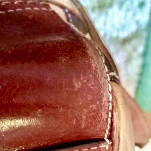 coach パッチワークレザーのバッグ