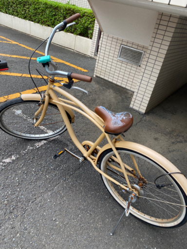 ビーチクルーザー風な自転車