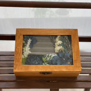 リングピロー　結婚式　アクセサリーBOXの画像
