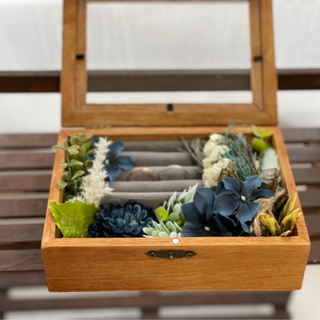 リングピロー　結婚式　アクセサリーBOX