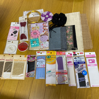 手芸用品 写真の物全てセット