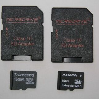 MicroSDカード16G2枚