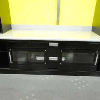 ハイタイプ　テレビボード 　テレビ台　照明付き　モノ市場半田店 131の画像
