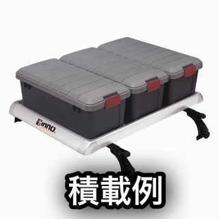 INNO ルーフキャリア&ルーフラックセット　ハスラーはポン付けの画像