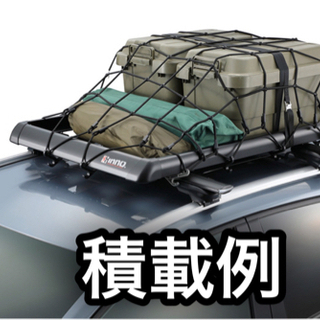 INNO ルーフキャリア&ルーフラックセット　ハスラーはポン付けの画像