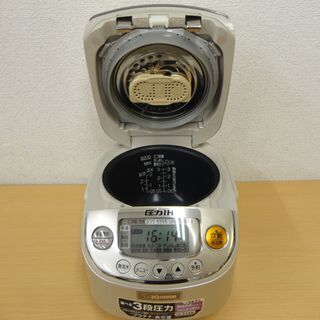 象印　圧力IH 炊飯器　3合炊き　NP-RD05　2012年　モノ市場半田店 131の画像