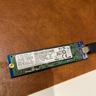 Ainex M.2 SATA SSDケースとSSD128GBセットの画像