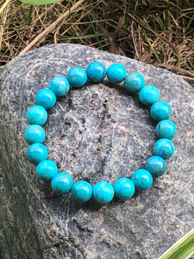 新品:【スピリットストーン】アリゾナ産ターコイズ10㎜