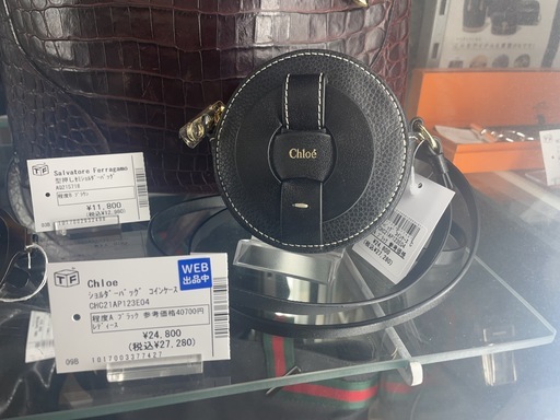 クロエ　ショルダーバッグ　ケース　程度A 参考価格40700円