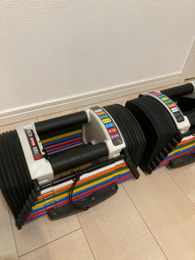 可変式ダンベル 2個セット 片方20kgまで