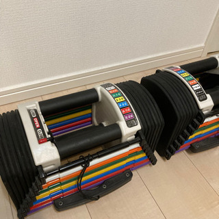 可変式ダンベル 2個セット 片方20kgまで