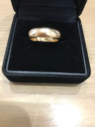 k18 13号 甲丸 かまぼこ 指輪