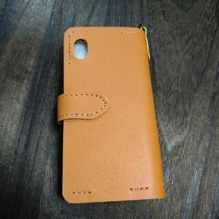 レザースマホケース CAMEL■2ポケ　コンチョタイプの画像