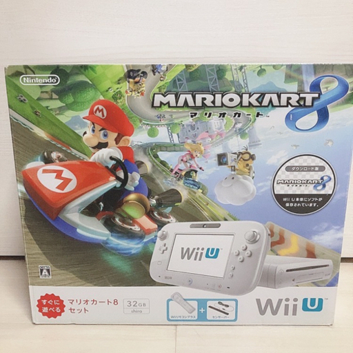 【オマケ付き】任天堂　WiiU マリオカート8セット　ソフト2本付き
