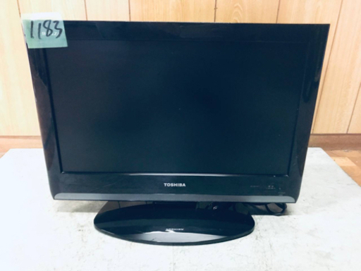 1183番 東芝✨液晶カラーテレビ✨19A8000‼️