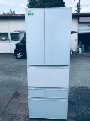 ‼️510L‼️1185番 TOSHIBA✨東芝ノンフロン冷凍冷蔵庫✨GR-F51FXV‼️