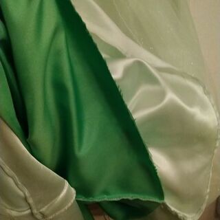 黄緑ラメステージドレス の画像