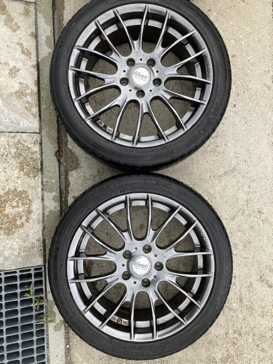 美品、バリ山215/45/17ホイールセット