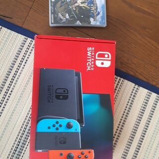 ニンテンドースイッチとモンハンライズ　取引中