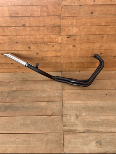 CBX400F 4ー2ー1 新品マフラー イノガニタイプ HONDA 激鳴り 黒鉄 ドレスアップ 旧車 CBX550F インテグラ BEET キジマ GS400 Z400FX