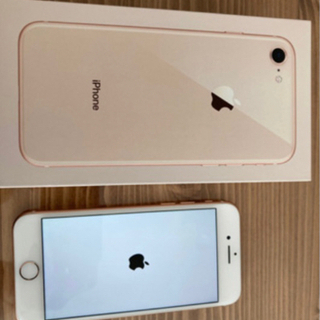 iPhone8 美品　ゴールド